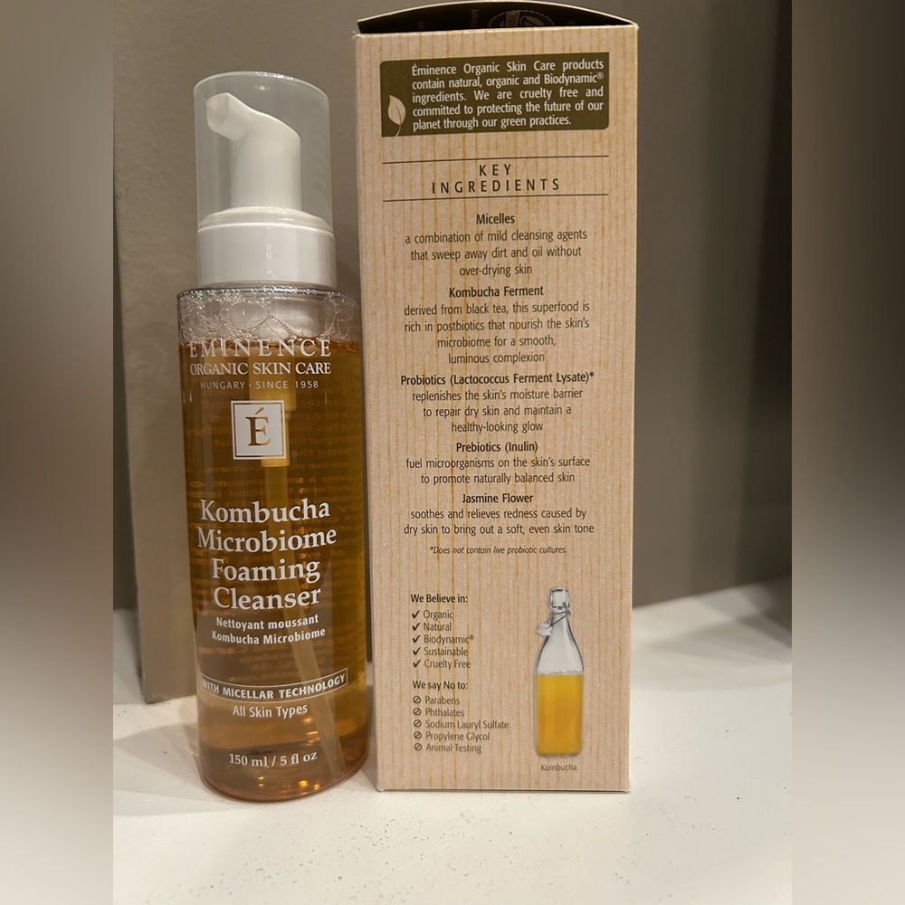 Eminence kombucha Microbiome Foaming Cleanser 🆕 - Picture 2 of 3